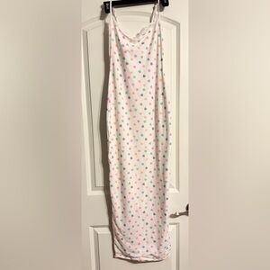 SKIMS Marble Candy Heart Print Dress